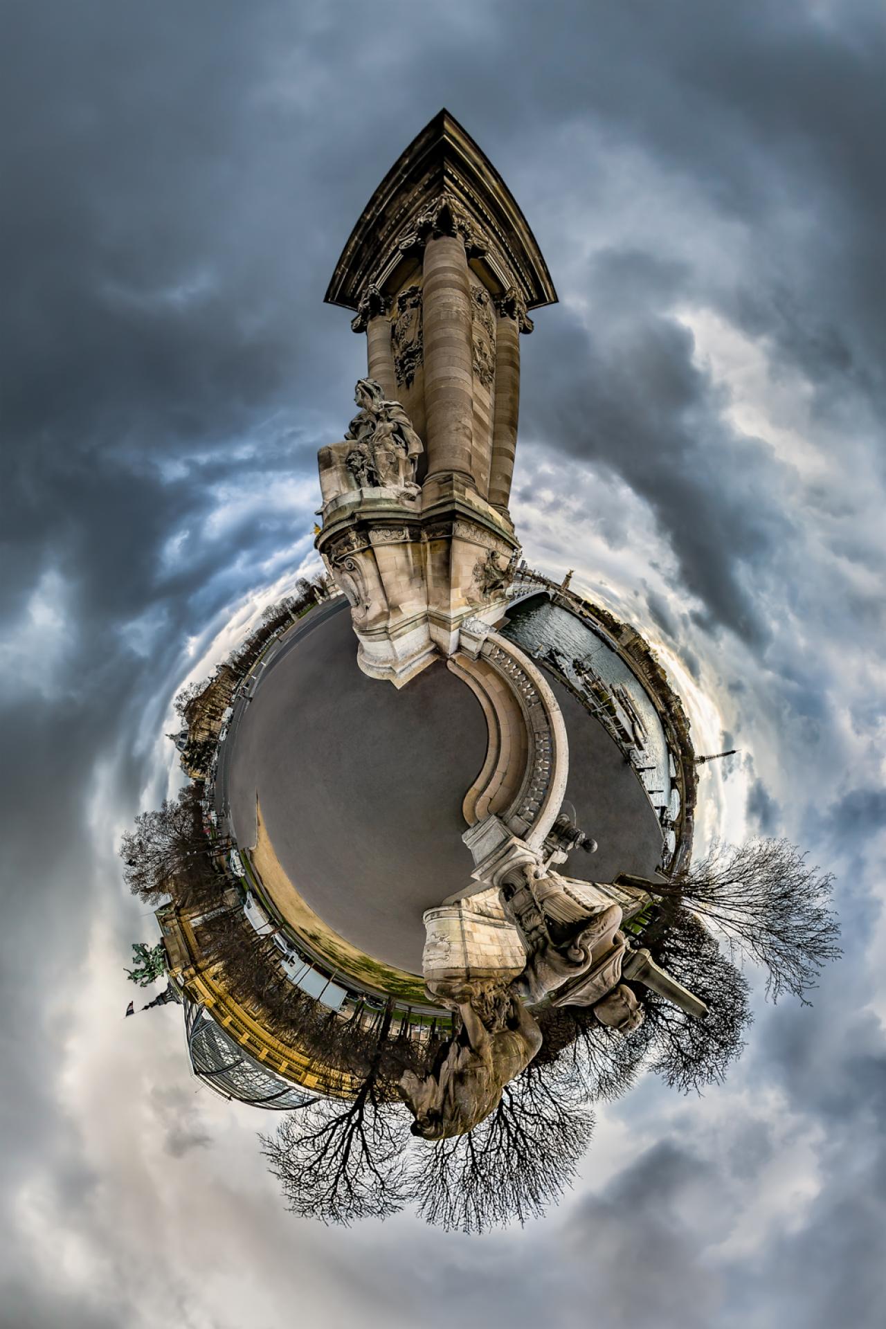 New York Photography Awards Winner - Tiny Planet-sur-Seine