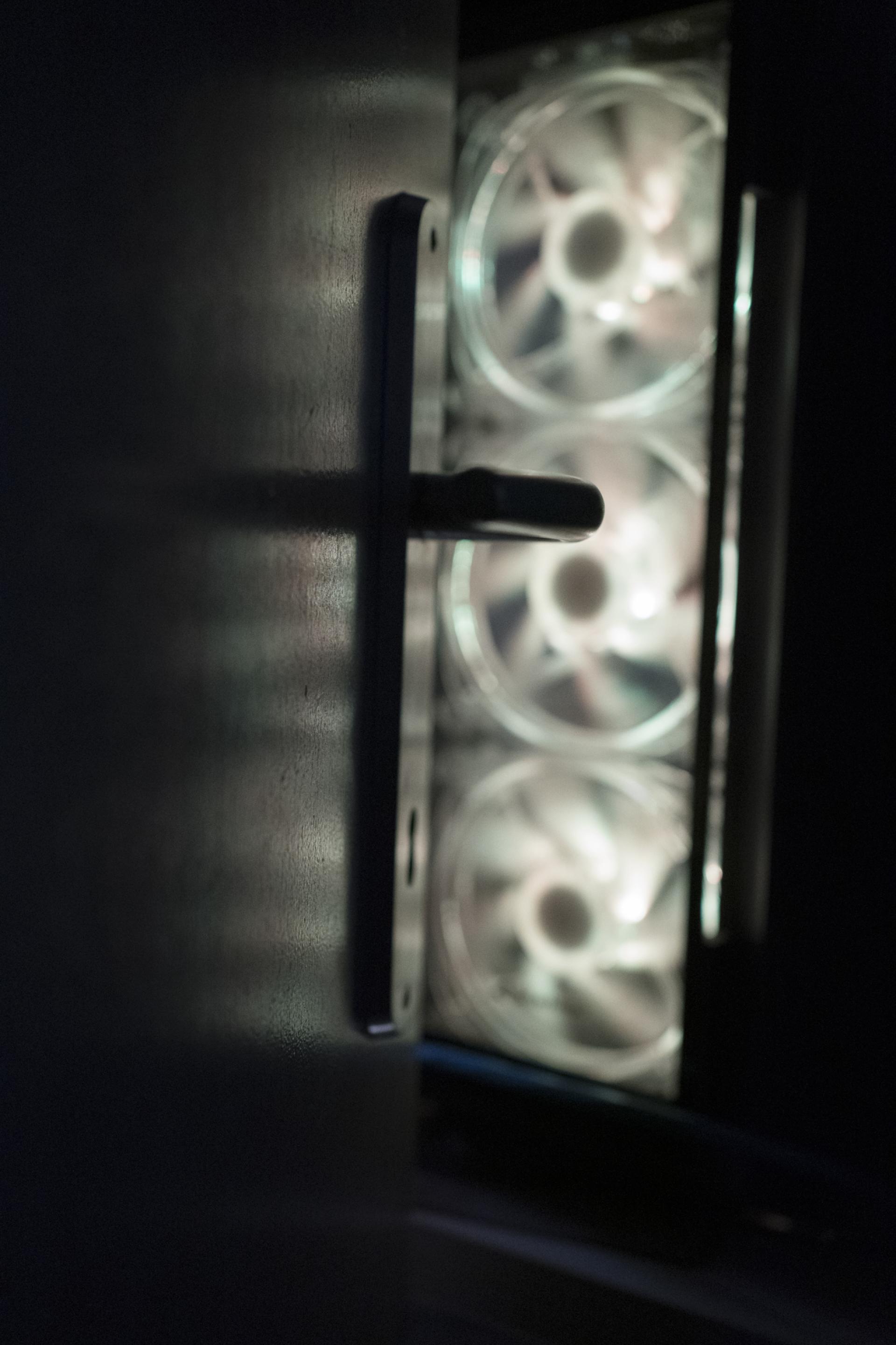New York Photography Awards Winner - Digital Trinity: The Cross and the Virtual Door