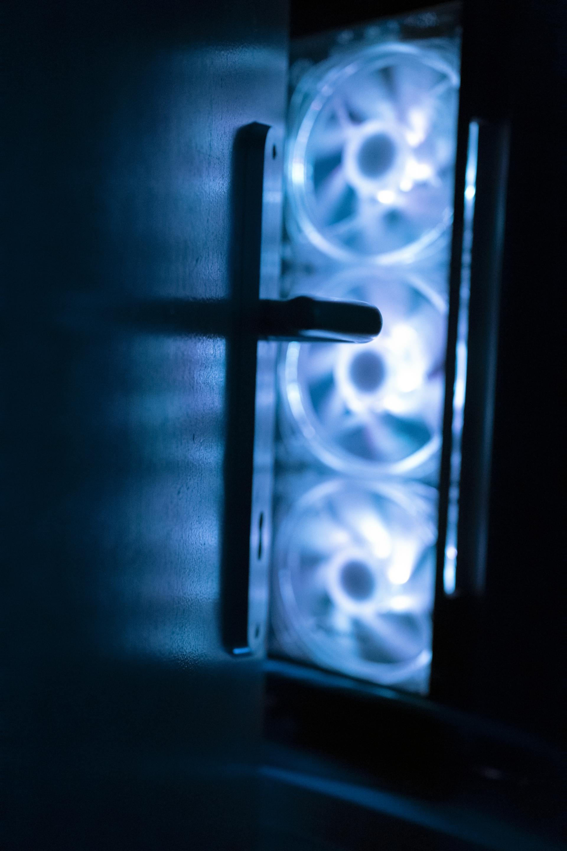 New York Photography Awards Winner - Digital Trinity: The Cross and the Virtual Door