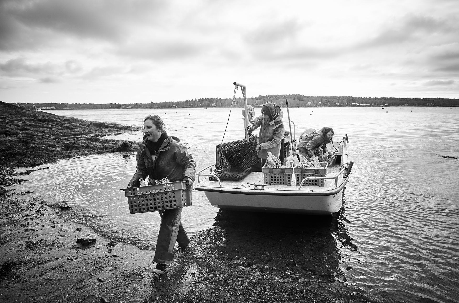 New York Photography Awards Winner - Maine's Winter Aquaculture