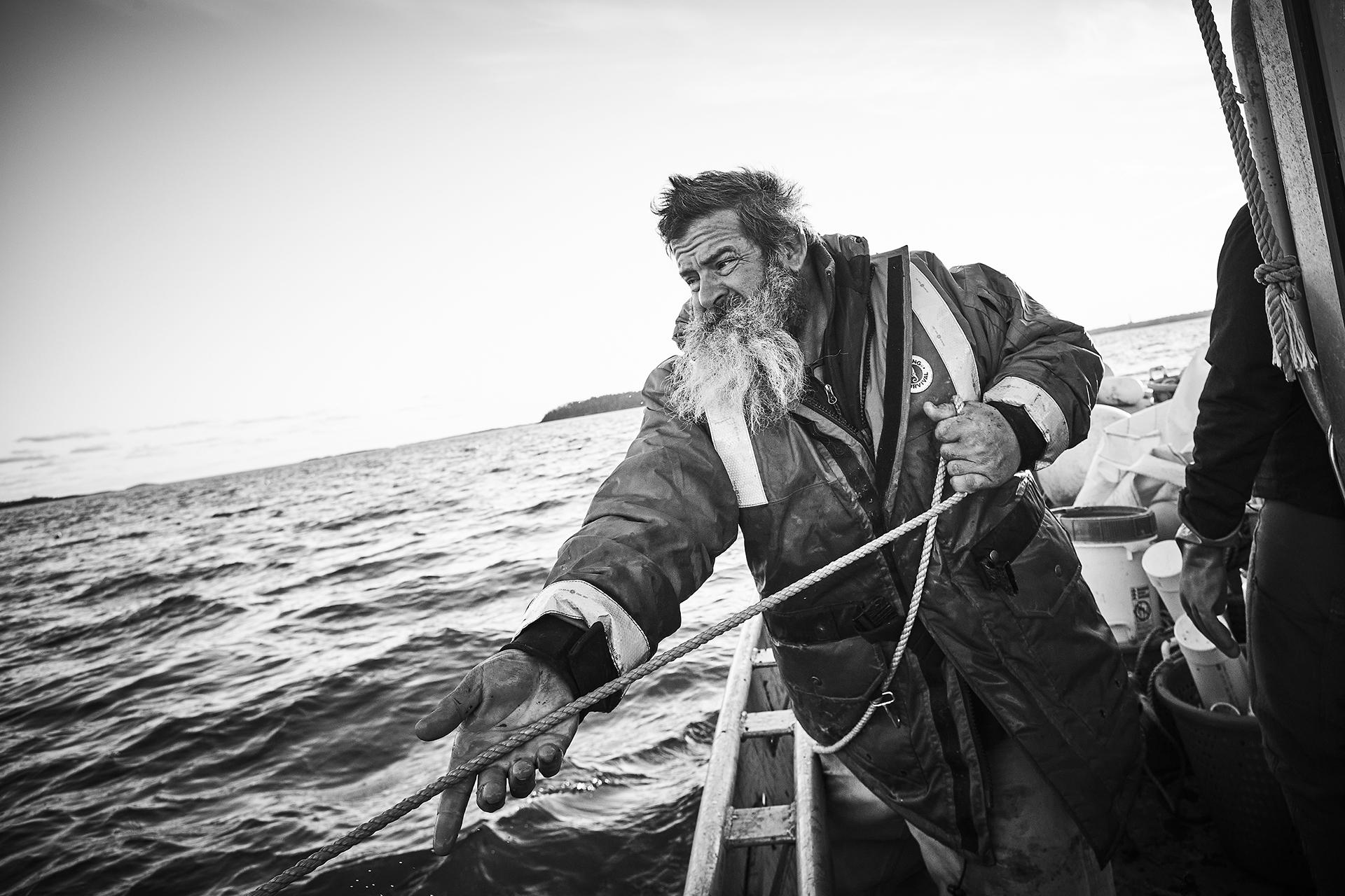 New York Photography Awards Winner - Maine's Winter Aquaculture