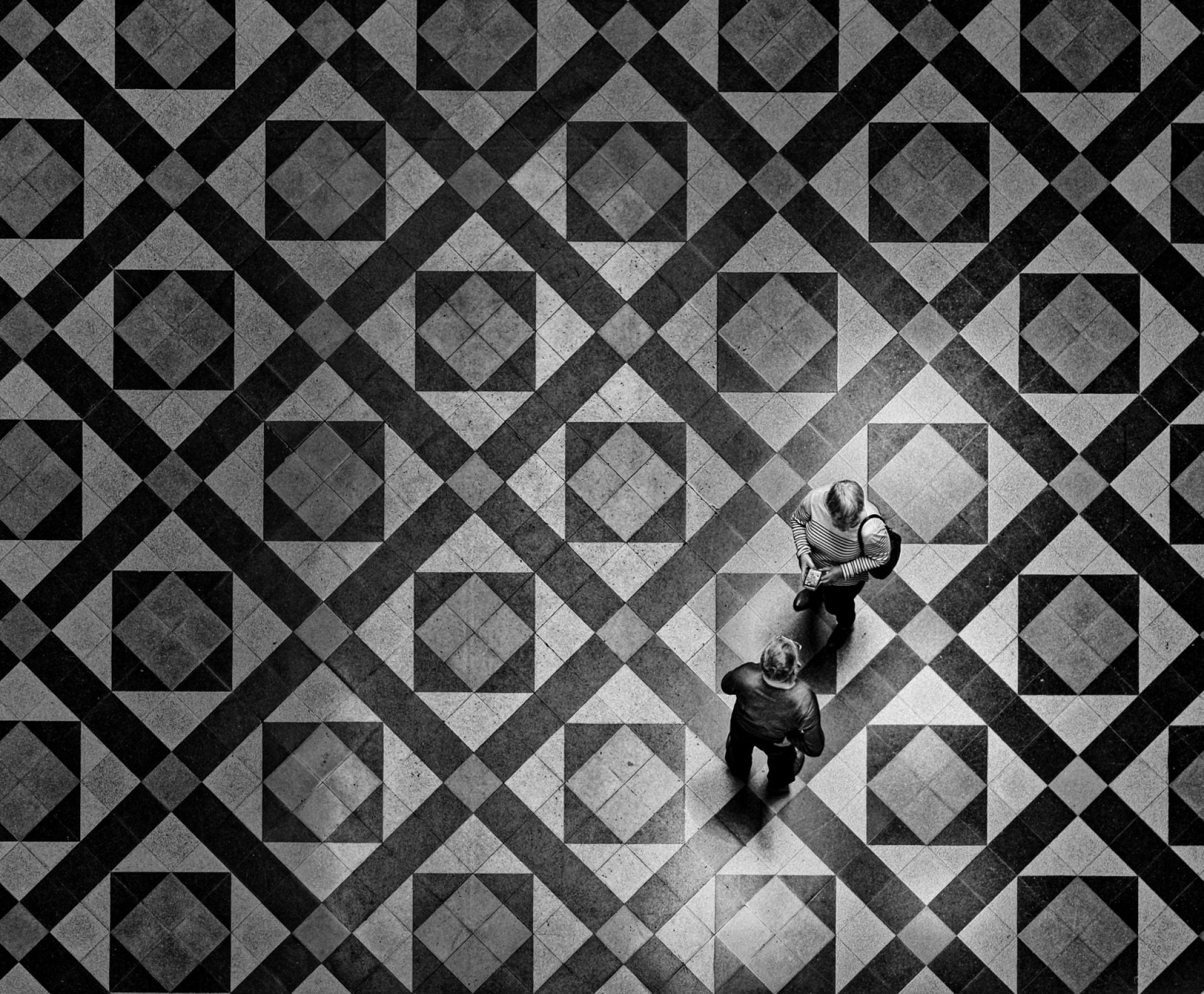 New York Photography Awards Winner - people trapped in geometric shapes