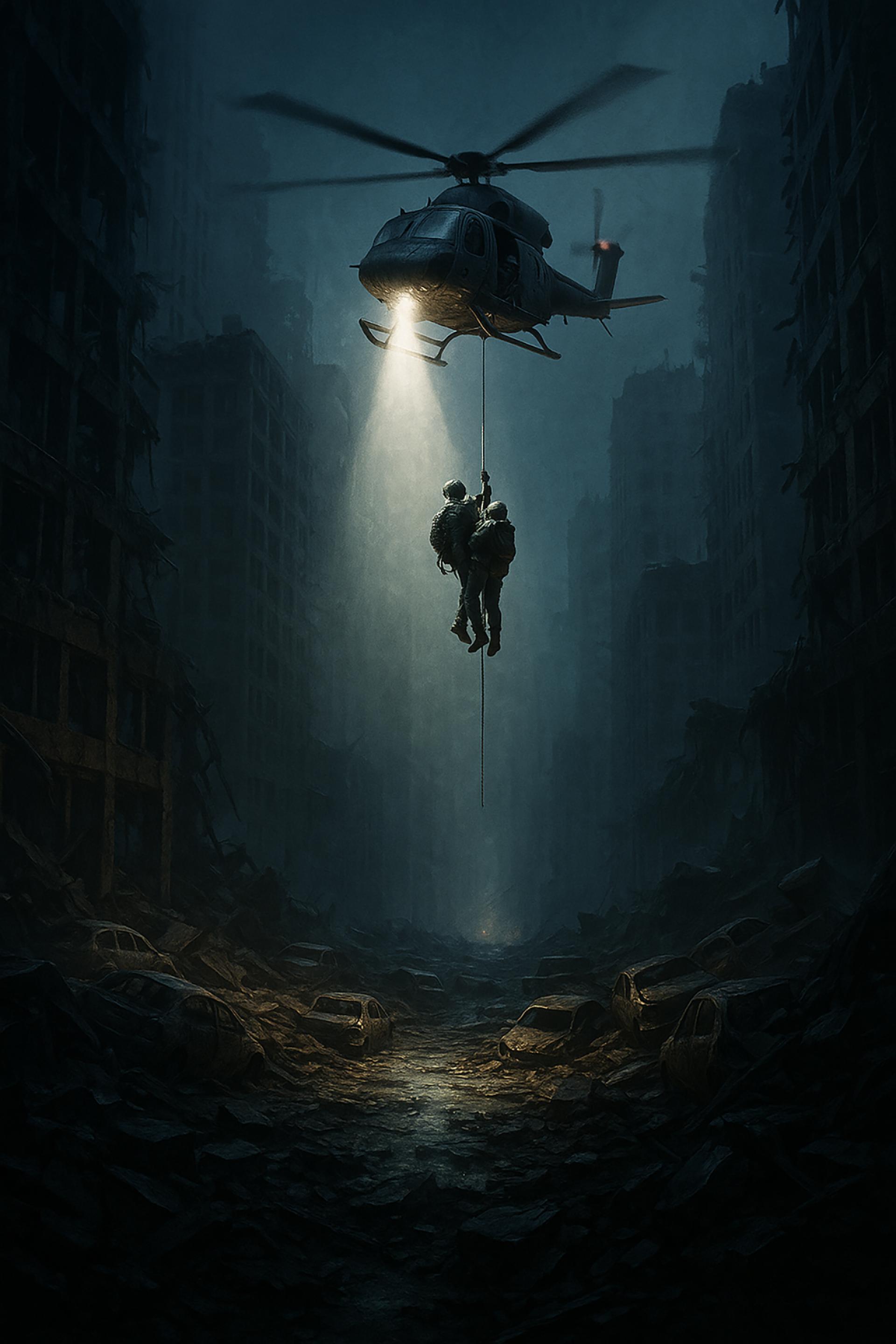 New York Photography Awards Winner - Rescue in the Ruins