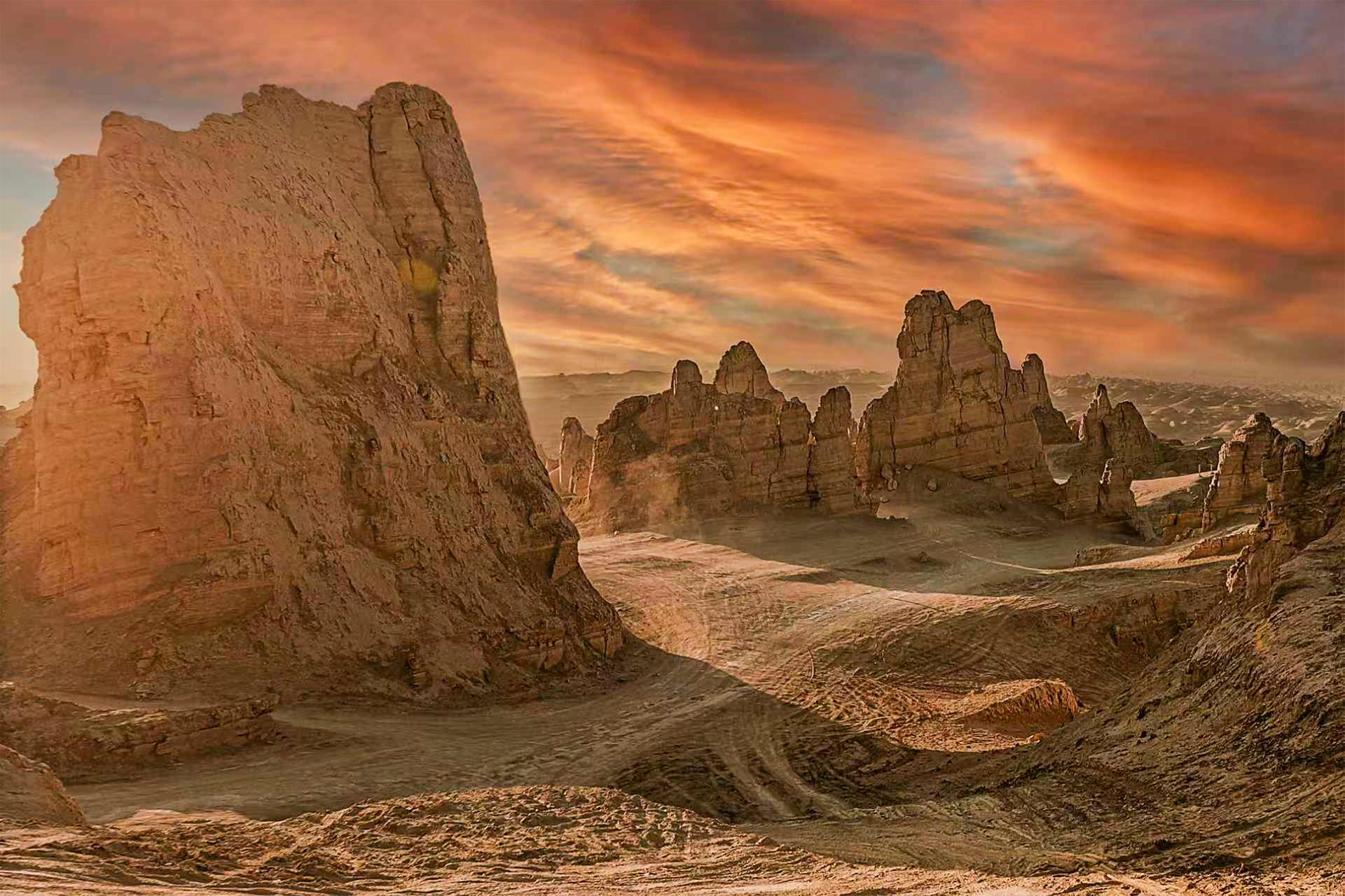 New York Photography Awards Winner - Eboliang: Silent Folds of Martian Earth