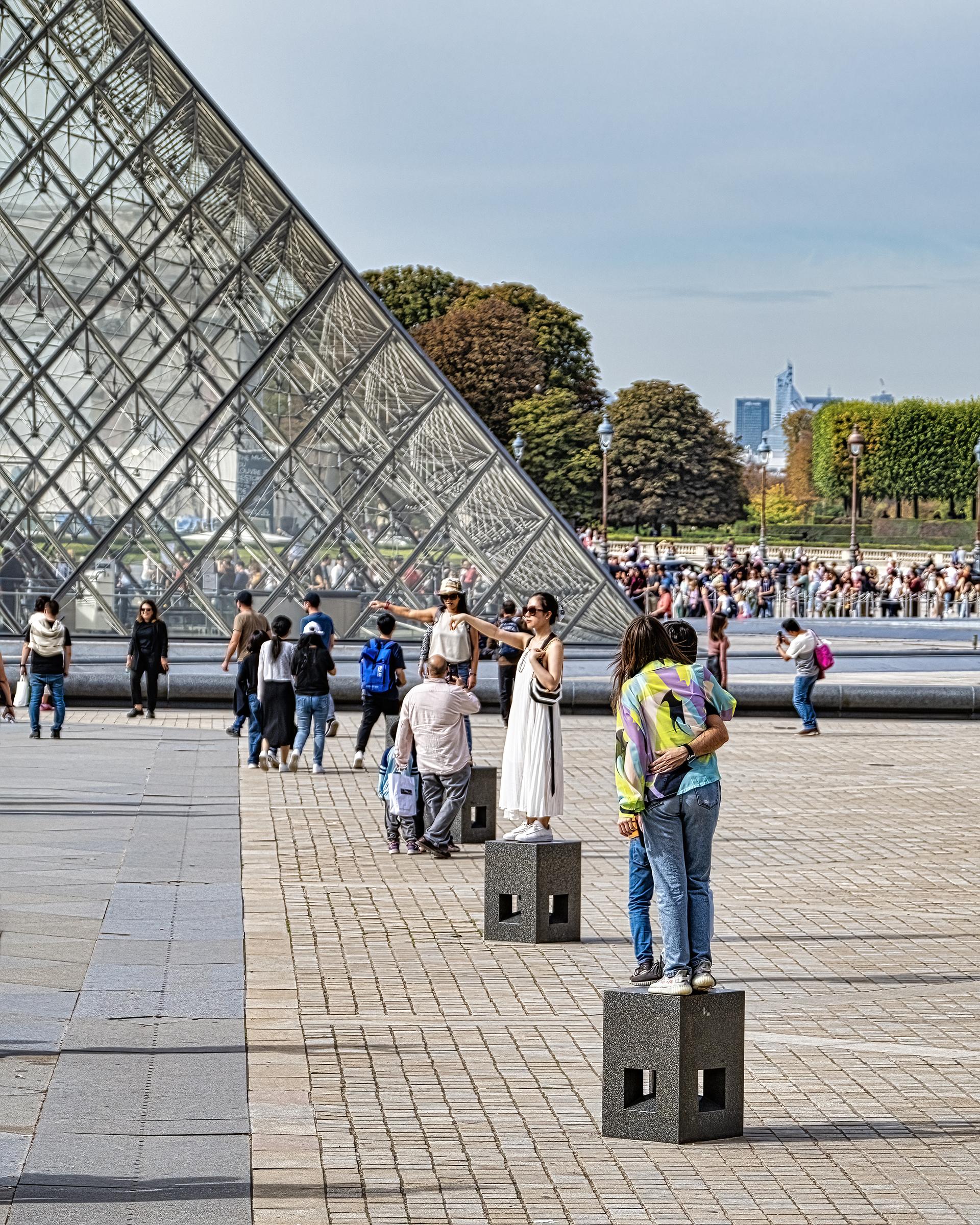 New York Photography Awards Winner - Posing at the Louvre