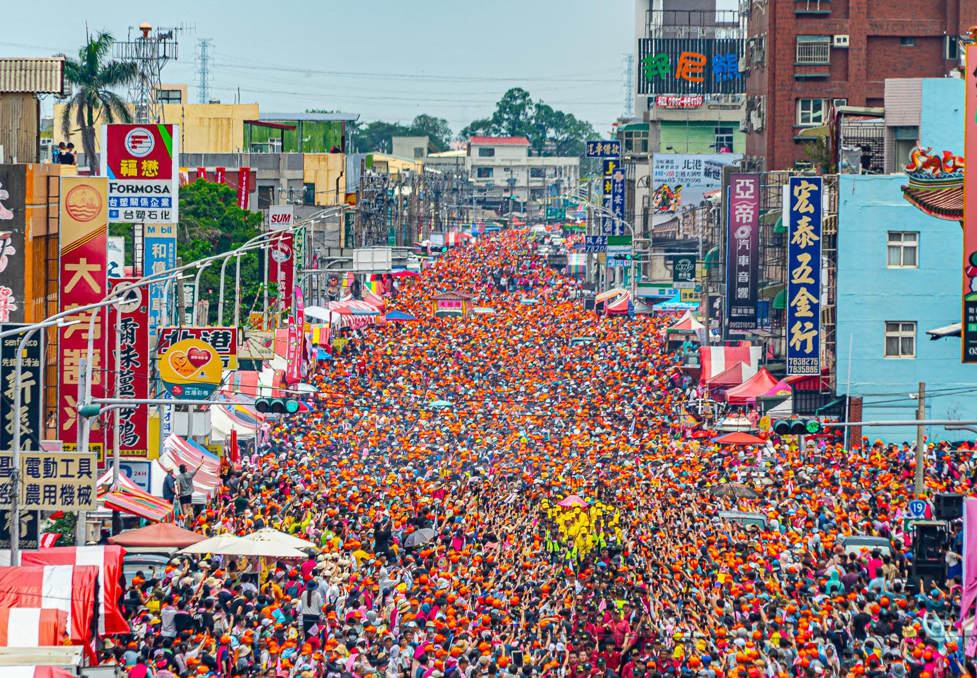 New York Photography Awards Winner - Baishatun Mazu pedestrian Pilgrimage