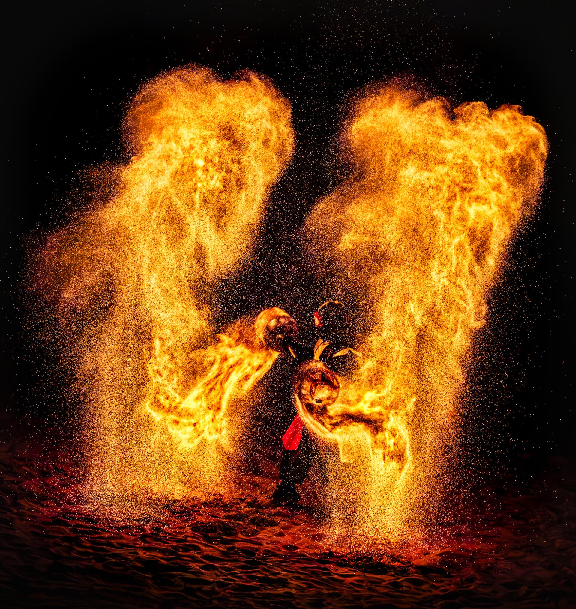 New York Photography Awards Winner - Big fire dance