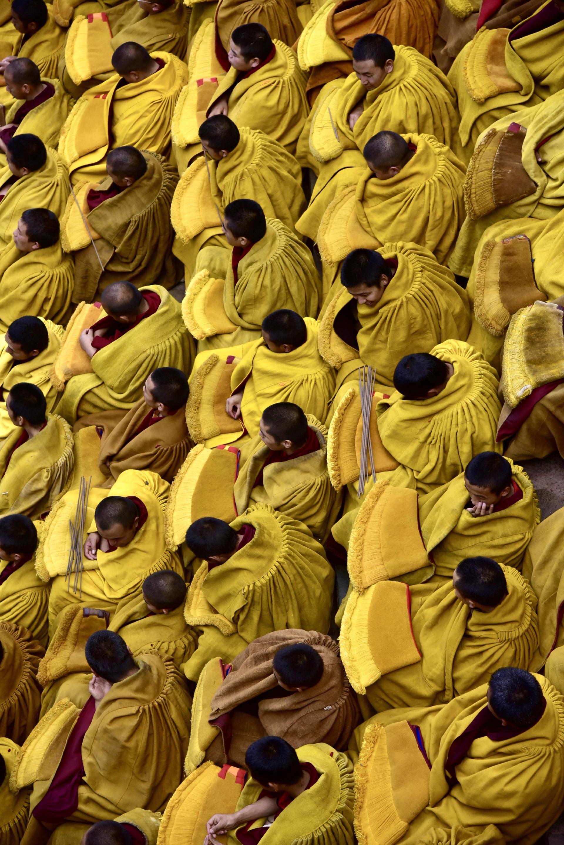 New York Photography Awards Winner - Tibetan Yellow Monks